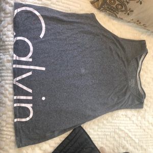 Calvin Klein workout shirt